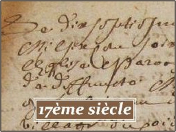 Texte du 17ème siècle